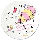 Trend Lab Dr.Seuss Oh! The Places You'll Go Wall Clock, Pink