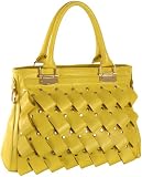 Melie Bianco S10-79 Tote,Yellow,one size