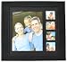 Pinnacle Frames and Accents Black Five Opening Frame Front 20-Page 12x12 Scrapbook Photo Album
