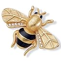 Crystal Bumble Bee Pin