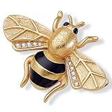 Crystal Bumble Bee Pin
