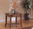 Dark Mahogany Finish End Table with Storage Drawer and Slate Inlays By Coaster Furniture