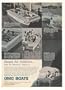 1963 OMC Boats Seasport Boat Escape Humdrum Print Ad