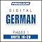 German Phase 1, Unit 16-20: Learn to Speak and Understand German with Pimsleur Language Programs