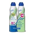 Banana Boat Ultra Defense Sunscreen Ultramist Spray SPF 50, Twin Pack, 6-Fluid Ounce