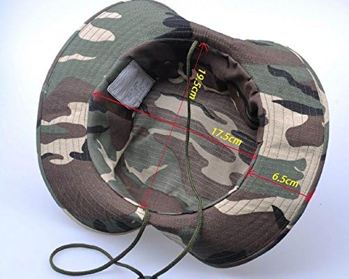 SASAMALL Cotton Outback Hat Tactical Head Wear/Boonie Hat Cap For Wargame,Sports,Fishing &Outdoor Activties