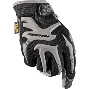 Mechanix Wear H30-05-010 Large Impact Pro Glove, Black by 