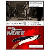 Book of Eli Kukri Machete Knife with Sheath