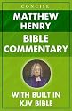 Matthew Henry's Concise Bible Commentary for Kindle (KJV) (cross linked with built in Bible) (1)