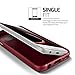 Galaxy S7 Case, VRS Design [Single Fit][Blossom Red] - [Metallic Buttons][Non Slip][Slim Fit] For Samsung S7