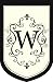 Monogram Garden Flag - W
