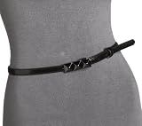 Betsey Johnson Women's Skinny Snake Belt