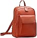 Heshe Womens Vintage Casual Leather Backpack Daypack