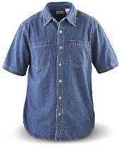 Levi's® Short - sleeved Denim Shirt
