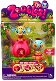 Zoobles Bird and Cat + Happitats (Colors Vary)