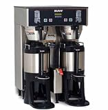 BUNN 34600.0001 BrewWISE Dual Thermo Fresh Digital Brew Control 120/240V Black Funnel Lock Lock Brewer