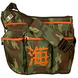 Diaper Dude Messenger Diaper Bag in Camo Kai