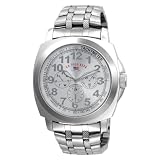 U.S. Polo Assn. Mens US8454EXL Silver Dial Ext