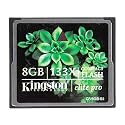 High Speed Kingston Compact Flash Elite Pro 133X Memory Card - 8GB (CF/8GB-S2) for Canon EOS-10D, EOS-1D, EOS-1D Mark II, EOS-1D Mark II N, EOS-1D Mark III, EOS-1Ds, EOS-1Ds Mark II, EOS-1N, EOS-20D Digital, EOS-300D, EOS-30D, EOS-350D, EOS-40D, EOS-5D, EOS-D30, EOS-D60, EOS-DCS 5, EOS-DCS2000, EOS-Digital Rebel, EOS-Digital Rebel XT, EOS-Digital Rebel Xti PowerShot S1 IS, S10, S100 Digital ELPH, S110 Digital ELPH, S20, S200 Digital ELPH, S230 Digital ELPH, S500 Digital ELPH, S60, S70, S80, S30, S300 Digital ELPH, S330 Digital ELPH, S40, S400, S400 Digital ELPH, S410 Digital ELPH, S45, S50, Nikon D1, D1 Pro, D100, D1H, D1X, D200, D2H Set, D2Hs Set, D2X, D2Xs, D70, D70 Outfit, D70s DIGITAL CAMERA