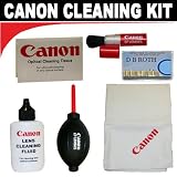 Canon Optical Cleaning Kit + Canon EF Lense Blower + DB ROTH Micro Fiber Cleaning Cloth For Canon EOS Digital & Film SLR Cameras including Canon Digital Rebel XS, XSi, XT, XTi, EOS 1D, 5D, 30D, 40D & 50D