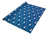 Sigel GP102 Weihnachts-Geschenkpapier, Silver Trees, glattes Papier, 70 g/m², 5 m x 70 cm