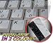 ENGLISH UK WITH ADDITIONAL KEYS KEYBOARDS NON-TRANSPARENT STICKERS ON IVORY BACKGROUND (English UK non-transparent Keyboard Sticker for Laptop, Desktop)