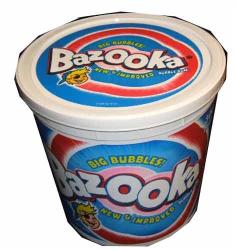 Buy Now at Amazon.com: Bazooka Bubble Gum - Original 300 Pieces!!!
