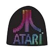 Coole-Fun-T-Shirts Herren ATARI  BLACK BEANIE  ORIGINAL
