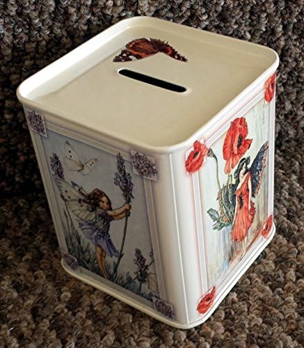Flower Fairy Coin Bank {jg} GREAT FOR MOM, SISTER, AUNT, COUSIN, GRANDCHILDREN, GRANDMA AND RELATIVES.