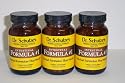 NEW Glass Bottles to Keep Product Fresher Longer!!! 3 ~ Bottles Dr. Schulze Intestinal Formula #1 Colon Bowel Cleanse Laxative Cleanser - 90 Caps Per Bottle