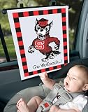 North Carolina State NCSU Car Window Sun Shade