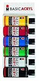 Marabu 120000080 - Basic Acryl Sortierung 6 x 80ml