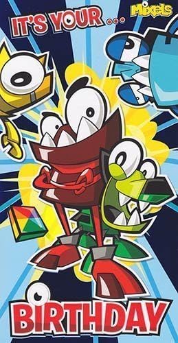Mixels - It's Your Birthday Card by Logo Cards