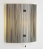 DASWL0722 - SWIRL Black Wall Flush Light