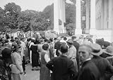 1924 photo Calvin Coolidge, funeral, 7/9/24