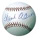 Hank Aaron MLB Baseball Signed in Blue