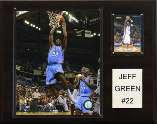 NBA Jeff Green Oklahoma City Thunder Player Plaque