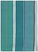 Durable Drill Weave 100% Cotton Colorful Blue and Green Striped Dishtowel 18" X 28" Set / 6