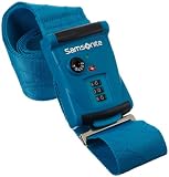 Samsonite Luggage Travel Sentry 3 Dial Combination Strap
