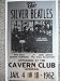 Silver Beatles Poster