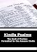 Kindle Psalms: The Book of Psalms Formatted for the Amazon Kindle