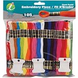 Jumbo Value Pack Cotton Craft Floss - Assorted/105 Skeins