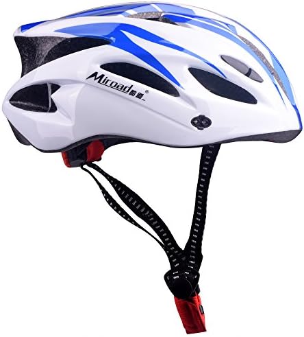Miroad W1 Adult Cycling Bike Helmet Specialized for Mens Womens Safety Protection Multi-Sports Bike Cycling, Skateboarding, Scooter, BMX Biking, Two Wheel Electric Board and Other Sports (Blue)