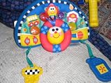 Fisher Price Light and Sound Crib/car Seat Toy