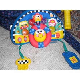 Fisher Price Light and Sound Crib car Seat Toy by