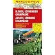 Frankreich. 1:300000: MARCO POLO Regionalkarte Elsass/Lothringen/Champagne: TEIL 3