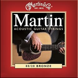 M140  80/20 Bronze Acoustic Guitar Strings, Light