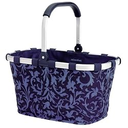 Carry Bag - Reisenthel Germany Collapsible Bag Carybag or Market Basket, BaroqueBlue