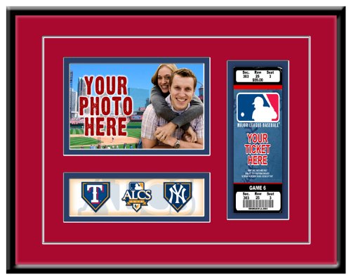 MLB Texas Rangers 2010 ALCS Photo and Ticket Frame