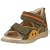 Richter Amelie 11.2103.1861, Jungen Lauflernschuhe, gr�n, (darkolive/fanta/natur 1861)
